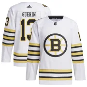 Adidas Bill Guerin Boston Bruins Men's Authentic 100th Anniversary Primegreen Jersey - White