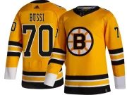 Adidas Brandon Bussi Boston Bruins Men's Breakaway 2020/21 Special Edition Jersey - Gold
