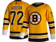 Adidas Brett Harrison Boston Bruins Men's Breakaway 2020/21 Special Edition Jersey - Gold