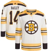 Adidas Garnet Ace Bailey Boston Bruins Men's Authentic 100th Anniversary Primegreen Jersey - Cream