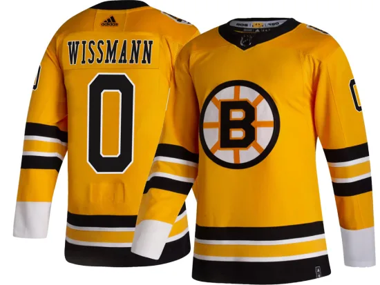 Adidas Kai Wissmann Boston Bruins Men's Breakaway 2020/21 Special Edition Jersey - Gold