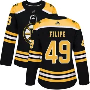 Adidas Matt Filipe Boston Bruins Women's Authentic Home Jersey - Black