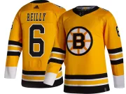 Adidas Mike Reilly Boston Bruins Men's Breakaway 2020/21 Special Edition Jersey - Gold