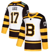 Adidas Milan Lucic Boston Bruins Youth Authentic 2019 Winter Classic Jersey - White