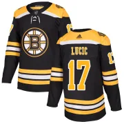 Adidas Milan Lucic Boston Bruins Youth Authentic Home Jersey - Black
