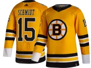 Adidas Milt Schmidt Boston Bruins Men's Breakaway 2020/21 Special Edition Jersey - Gold