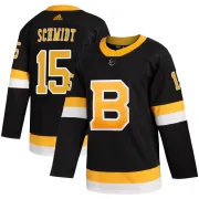 Adidas Milt Schmidt Boston Bruins Youth Authentic Alternate Jersey - Black