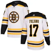 Adidas Nick Foligno Boston Bruins Men's Authentic Away Jersey - White