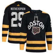 Adidas Parker Wotherspoon Boston Bruins Men's Authentic 2023 Winter Classic Jersey - Black