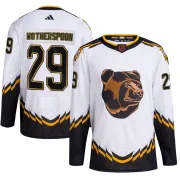 Adidas Parker Wotherspoon Boston Bruins Men's Authentic Reverse Retro 2.0 Jersey - White