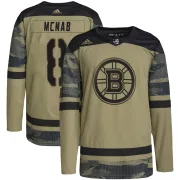 Adidas Peter Mcnab Boston Bruins Youth Authentic Military Appreciation Practice Jersey - Camo