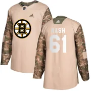 Adidas Rick Nash Boston Bruins Men's Authentic Veterans Day Practice Jersey - Camo