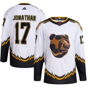 Adidas Stan Jonathan Boston Bruins Youth Authentic Reverse Retro 2.0 Jersey - White