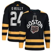 Adidas Terry O'Reilly Boston Bruins Youth Authentic 2023 Winter Classic Jersey - Black