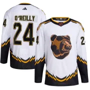 Adidas Terry O'Reilly Boston Bruins Youth Authentic Reverse Retro 2.0 Jersey - White