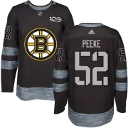 Andrew Peeke Boston Bruins Youth Authentic 1917-2017 100th Anniversary Jersey - Black