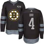 Bobby Orr Boston Bruins Youth Authentic 1917-2017 100th Anniversary Jersey - Black
