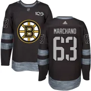 Brad Marchand Boston Bruins Youth Authentic 1917-2017 100th Anniversary Jersey - Black