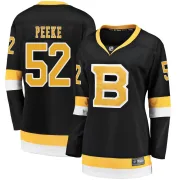 Fanatics Branded Andrew Peeke Boston Bruins Women's Premier Breakaway Alternate Jersey - Black