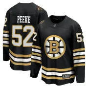 Fanatics Branded Andrew Peeke Boston Bruins Youth Premier Breakaway 100th Anniversary Jersey - Black