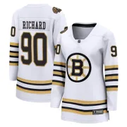 Fanatics Branded Anthony Richard Boston Bruins Women's Premier Breakaway 100th Anniversary Jersey - White