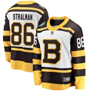 Fanatics Branded Anton Stralman Boston Bruins Youth Breakaway 2019 Winter Classic Jersey - White