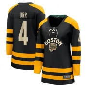 Fanatics Branded Bobby Orr Boston Bruins Women's Breakaway 2023 Winter Classic Jersey - Black