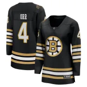 Fanatics Branded Bobby Orr Boston Bruins Women's Premier Breakaway 100th Anniversary Jersey - Black