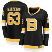 Fanatics Branded Brad Marchand Boston Bruins Women's Premier Breakaway Alternate Jersey - Black