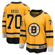 Fanatics Branded Brandon Bussi Boston Bruins Men's Breakaway 2020/21 Special Edition Jersey - Gold