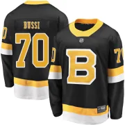 Fanatics Branded Brandon Bussi Boston Bruins Men's Premier Breakaway Alternate Jersey - Black