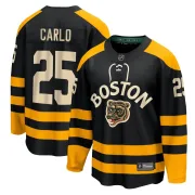 Fanatics Branded Brandon Carlo Boston Bruins Men's Breakaway 2023 Winter Classic Jersey - Black