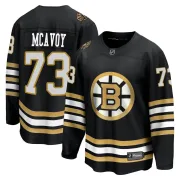 Fanatics Branded Charlie McAvoy Boston Bruins Men's Premier Breakaway 100th Anniversary Jersey - Black