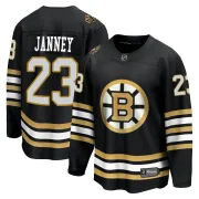 Fanatics Branded Craig Janney Boston Bruins Men's Premier Breakaway 100th Anniversary Jersey - Black