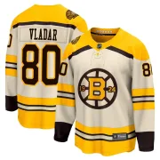 Fanatics Branded Daniel Vladar Boston Bruins Men's Premier Breakaway 100th Anniversary Jersey - Cream