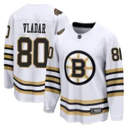 Fanatics Branded Daniel Vladar Boston Bruins Men's Premier Breakaway 100th Anniversary Jersey - White