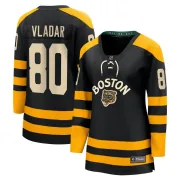 Fanatics Branded Daniel Vladar Boston Bruins Women's Breakaway 2023 Winter Classic Jersey - Black