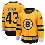 Fanatics Branded Danton Heinen Boston Bruins Youth Breakaway 2020/21 Special Edition Jersey - Gold
