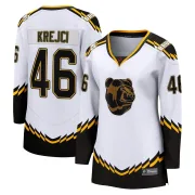 Fanatics Branded David Krejci Boston Bruins Women's Breakaway Special Edition 2.0 Jersey - White
