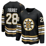 Fanatics Branded Derek Forbort Boston Bruins Men's Premier Breakaway 100th Anniversary Jersey - Black