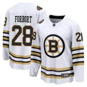 Fanatics Branded Derek Forbort Boston Bruins Youth Premier Breakaway 100th Anniversary Jersey - White