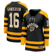 Fanatics Branded Derek Sanderson Boston Bruins Women's Breakaway 2023 Winter Classic Jersey - Black
