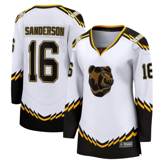 Fanatics Branded Derek Sanderson Boston Bruins Women's Breakaway Special Edition 2.0 Jersey - White
