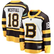 Fanatics Branded Ed Westfall Boston Bruins Men's Breakaway 2019 Winter Classic Jersey - White