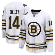 Fanatics Branded Garnet Ace Bailey Boston Bruins Youth Premier Breakaway 100th Anniversary Jersey - White