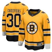 Fanatics Branded Gerry Cheevers Boston Bruins Youth Breakaway 2020/21 Special Edition Jersey - Gold