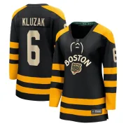 Fanatics Branded Gord Kluzak Boston Bruins Women's Breakaway 2023 Winter Classic Jersey - Black