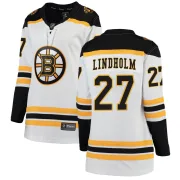 Fanatics Branded Hampus Lindholm Boston Bruins Women's Breakaway Away Jersey - White