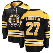 Fanatics Branded Hampus Lindholm Boston Bruins Youth Breakaway Home Jersey - Black