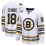 Fanatics Branded Happy Gilmore Boston Bruins Youth Premier Breakaway 100th Anniversary Jersey - White